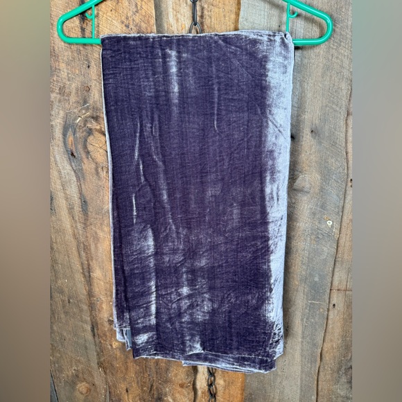 Taupe Velvet Wrap - Picture 4 of 6